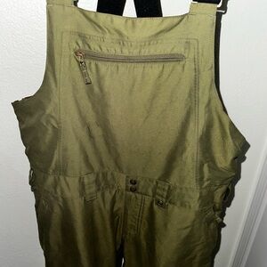Burton Men’s Snow/Ski Bib Forest Moss Mens Size Large